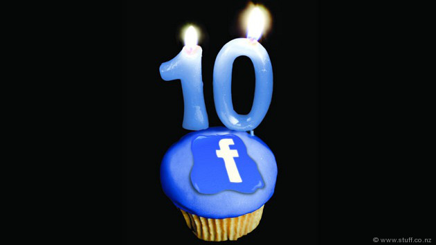 Facebook Cumple 10 Años