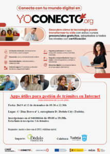 20251209-YoConecto-cartel-Tudela-APPS-tramites-de-18-a-59-anios